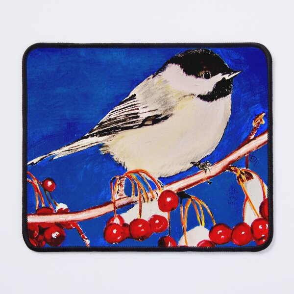 Item preview, Acrylic Chickadee designed and sold by PaintedbyCarol.