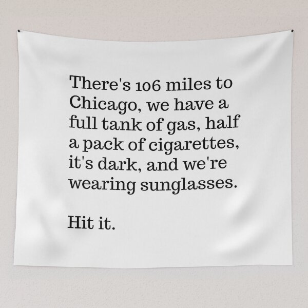 Item preview, There's 106 Miles To Chicago designed and sold by Martini-Four.