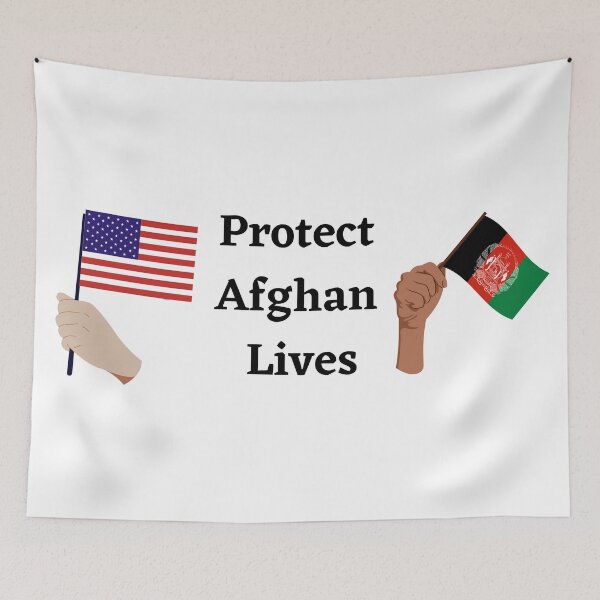 Item preview, Protect Afghan Lives designed and sold by Lucy-Goosey-.
