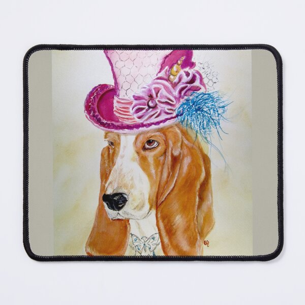 Item preview, Victorian Steampunk Basset Hound designed and sold by PaintedbyCarol.