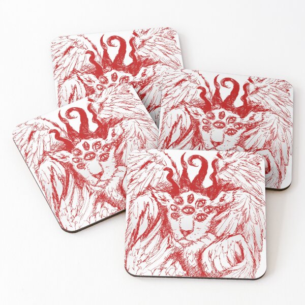 Item preview, cursed lamb red transparent designed and sold by Vivien Merveilles.