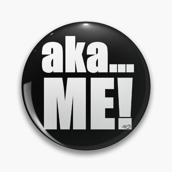 Item preview, aka ME! white on black 2020 designed and sold by MarkEdz.
