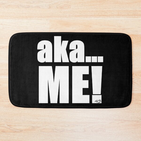 Item preview, aka ME! white on black 2020 designed and sold by MarkEdz.