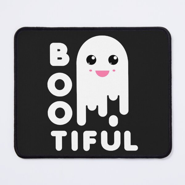 Item preview, Boo-Tiful Kawaii Ghost Funny Adorable Pun designed and sold by AweSoMe Shirts.