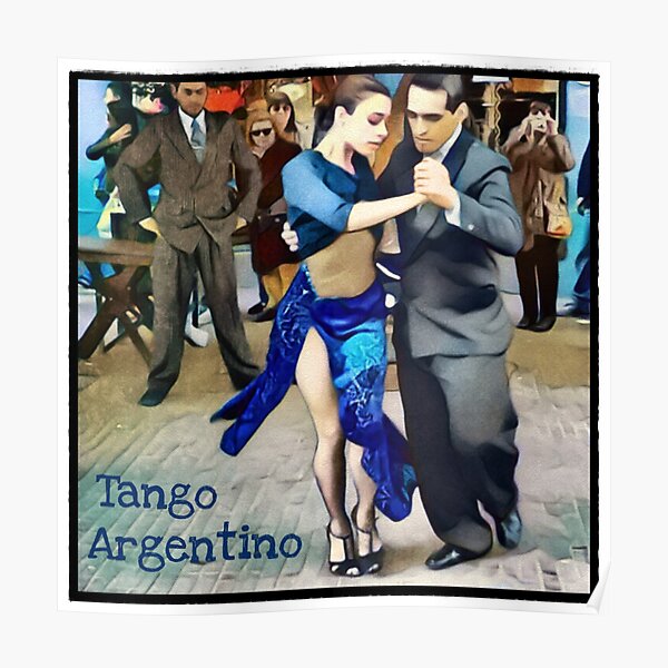 Buenos Aires Street Tango 3 Poster