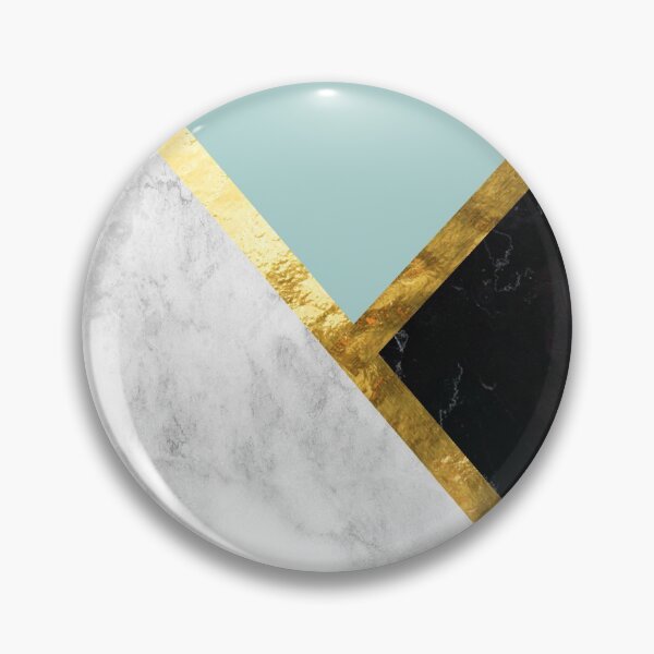 Item preview, Elegant geometric  gold glitter white black marble designed and sold by Seatzy.
