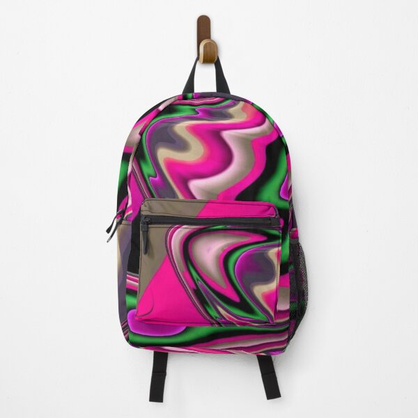 Item preview, Abstract Green, Pink & Purple Melting Fractal designed and sold by SXW Designs.