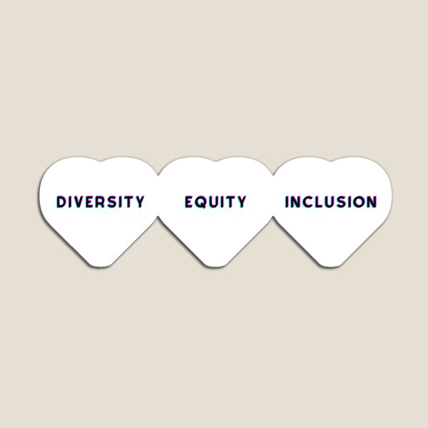 Vista previa del artículo con la obra «Diversidad Equidad Inclusión», diseñado y vendido por SC-Streetwear.