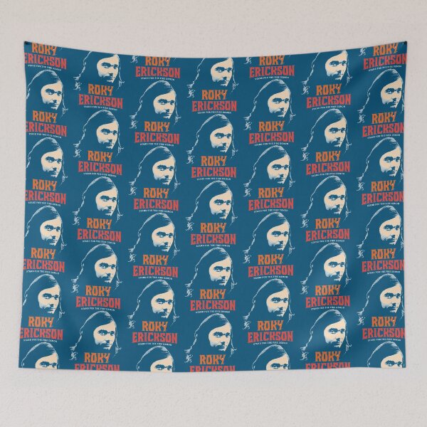 Item preview, Roky Erickson Tri-blend designed and sold by StrongApparels.