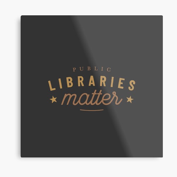 Aperçu de l'œuvre Les bibliothèques comptent le vintage créée et vendue par Geek Updated.