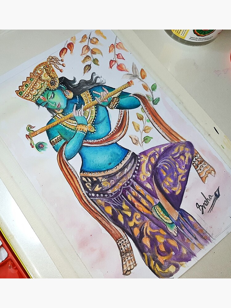 Krishna sketches on Pinterest