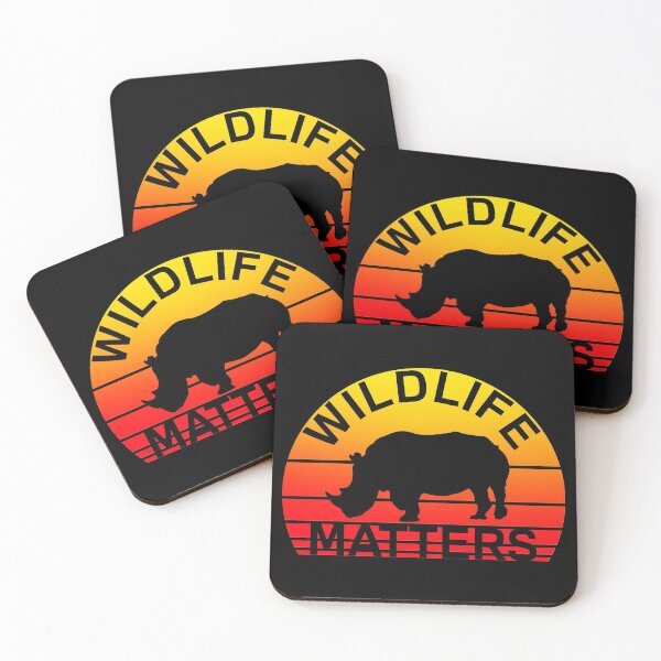 Item preview, Wildlife matters design. Give the rhinos a voice by wearing this design, wildlife matters. designed and sold by NobelFashion.