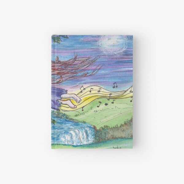 Music in the Moonlight Hardcover Journal