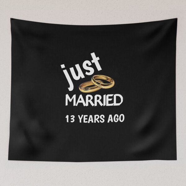 Item preview, 13th Wedding Anniversary Gifts For Him Her - Funny Couples  designed and sold by The Nova Prints .