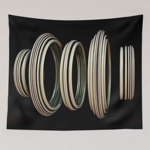 Item preview, Fractals ... 129 ... Rings ... designed and sold by AtelierFafard.