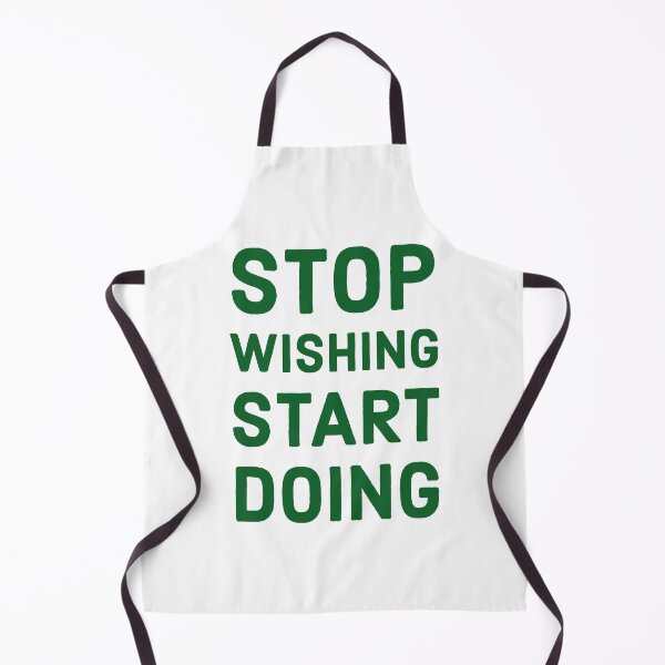 Item preview, STOP WISHING START DOING - Motivational words designed and sold by Inspirationmotivation.