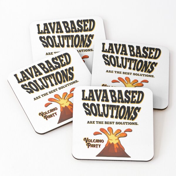 Item preview, Lava-Based Solutions are the BEST! - Volcano Party designed and sold by EDWARD HELLER.