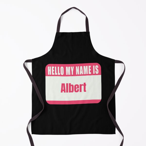 Item preview, Hello My Name Is Albert Name Tag designed and sold by Cafecreative.