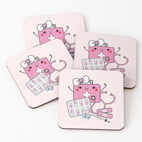 Item preview, First Aid cute pills cartoon designed and sold by princessmi-com.