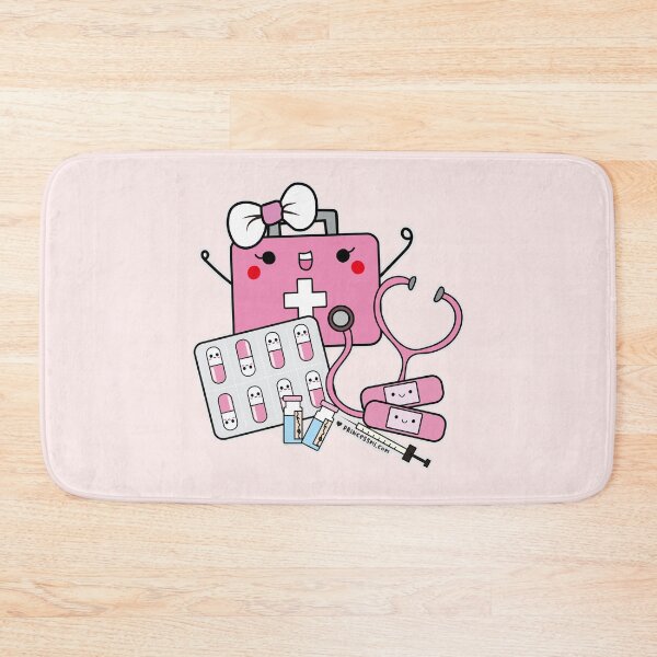 Item preview, First Aid cute pills cartoon designed and sold by princessmi-com.