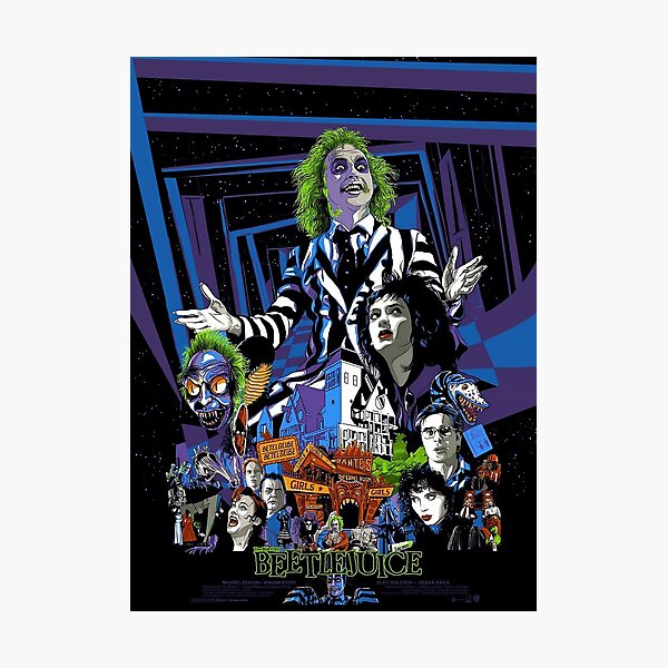 Beetlejuice Photographic Print