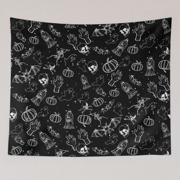 Item preview, halloween pattern  designed and sold by quotesvibe.