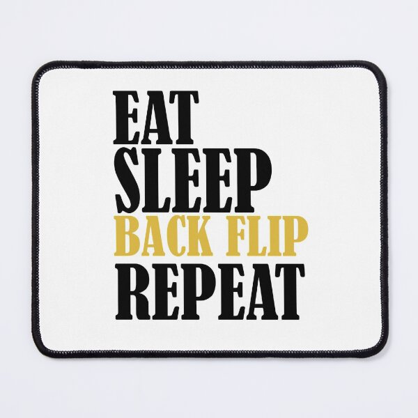Item preview, Funny Acrobat Eat Sleep Back Repeat, sport, gym acrobat designed and sold by adjamine.
