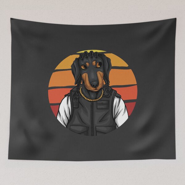 Item preview, Police dog  designed and sold by PUCOSTUDIO.