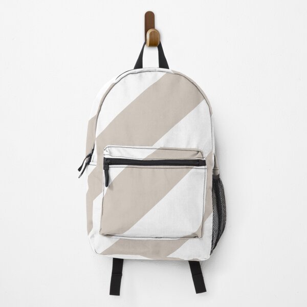 Item preview, Pale Pastel Pink and White Diagonal Stripe Pattern Pairs 2022 Trending Color - Hue - Shade Pantone Perfectly Pale 13-0003 designed and sold by ColorOfTheYears.