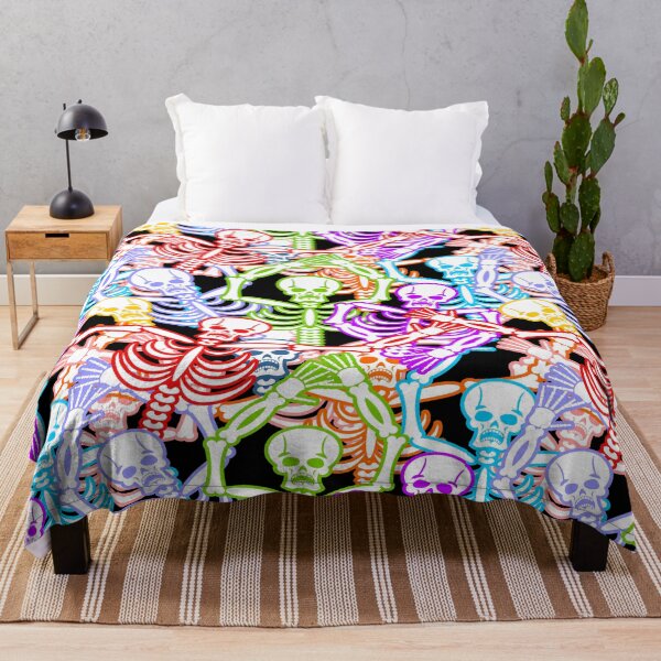 Item preview, Neon skeleton Pattern designed and sold by Avani01.