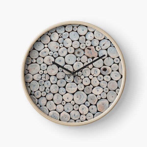    Art Land, Pebbles, Round Pieces, Mosaic Clock