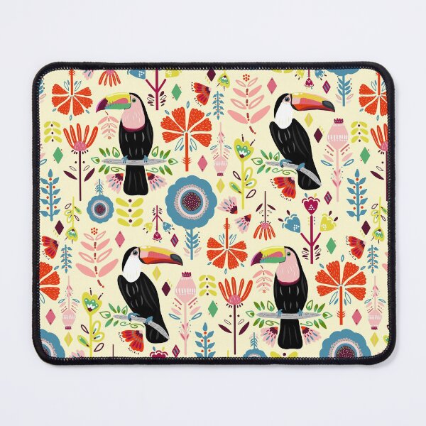 Item preview, Colorful Toucans On Cream designed and sold by TigaTiga.