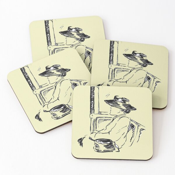 Item preview,  Lady with the Black Leather Hat — Butter designed and sold by South Bay Storyteller .