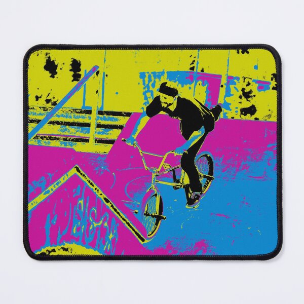 Item preview, "Hitting the Ramp" - BMX Biker designed and sold by NaturePrints.