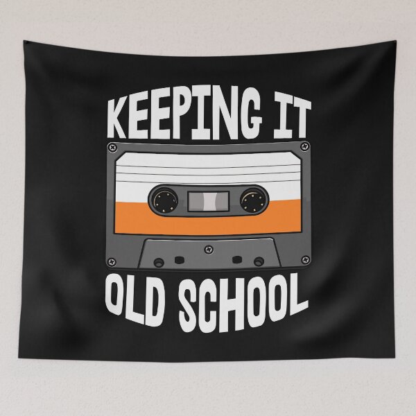 Item preview, Keeping It Old School Cassette designed and sold by Bendthetrend.