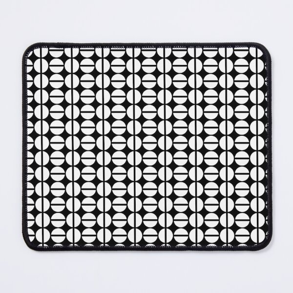Item preview, Geometric Circles (white/black) designed and sold by Design Minds Boutique.
