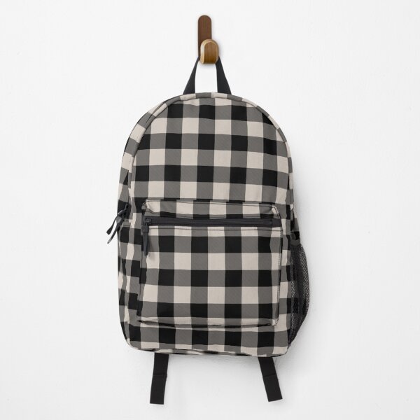 Item preview, Pale Pastel Pink and Black Buffalo Plaid Pattern Pairs 2022 Trending Color - Hue - Shade Pantone Perfectly Pale 13-0003 designed and sold by ColorOfTheYears.
