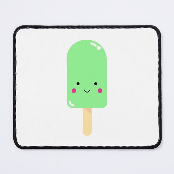 Item preview, Green Kawaii Ice Pop designed and sold by Design Minds Boutique.