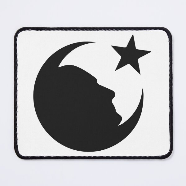 Item preview, Ataturk silhouette in crescent and star  designed and sold by mertcanglz.