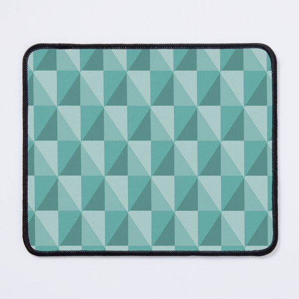 Item preview, Low poly turquoise seamless pattern| surface design designed and sold by Jasmine Blooms Designs.