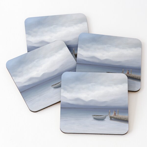 Item preview, Landscape 473 Lake Mountains designed and sold by artbylucie.