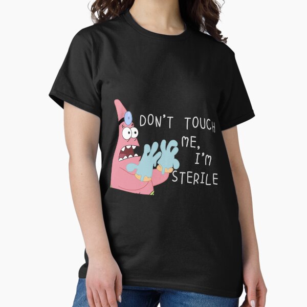 Vista previa del artículo con la obra «No me toques, soy estéril», diseñado y vendido por stephaniasteph.