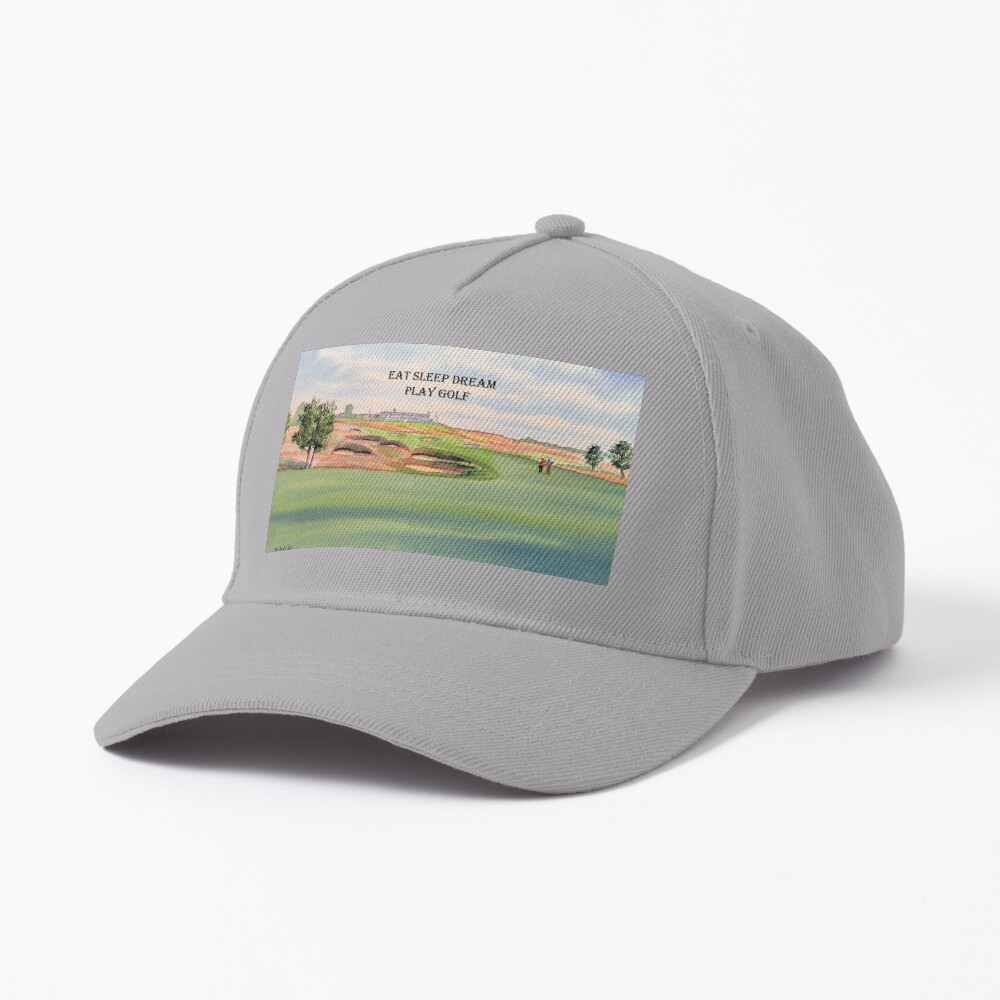 Shinnecock Hills Golf Course with Eat Sleep Dream Play Golf Cap