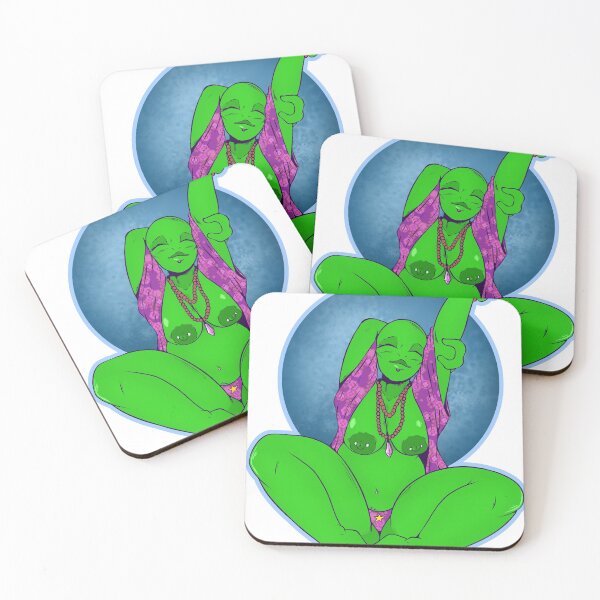 Item preview, Meditating Alien designed and sold by GentleBrownBaby.