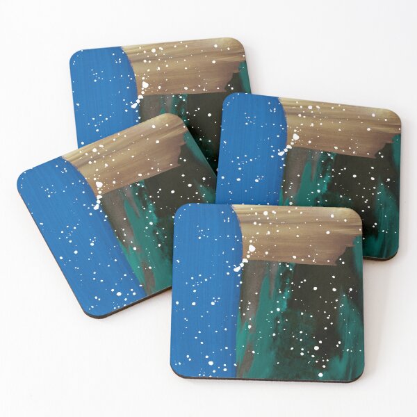 Item preview, Acrylic Brush Strokes And Splatter Patterned designed and sold by Designs By YL.