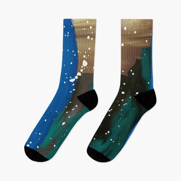 Item preview, Acrylic Brush Strokes And Splatter Patterned designed and sold by Designs By YL.