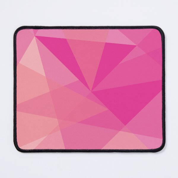 Item preview, Geometric Mosaic Triangles (pink) designed and sold by Design Minds Boutique.