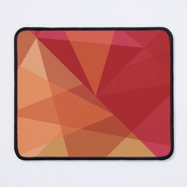 Item preview, Geometric Mosaic Triangles (red) designed and sold by Design Minds Boutique.