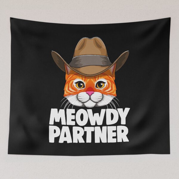 Item preview, Meowdy Cat Partner designed and sold by Bendthetrend.