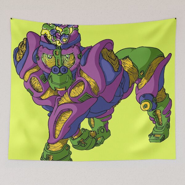 Item preview, Gorilla JKR art designed and sold by -JKR-.